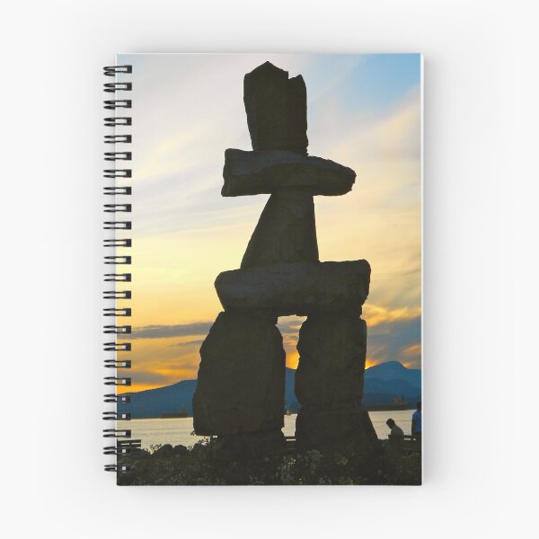 Item preview, The Inukshuk at Sunset  designed and sold by RichImage.