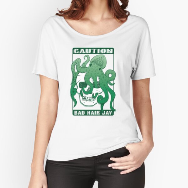 Caution: Bad Hair Day Relaxed Fit T-Shirt