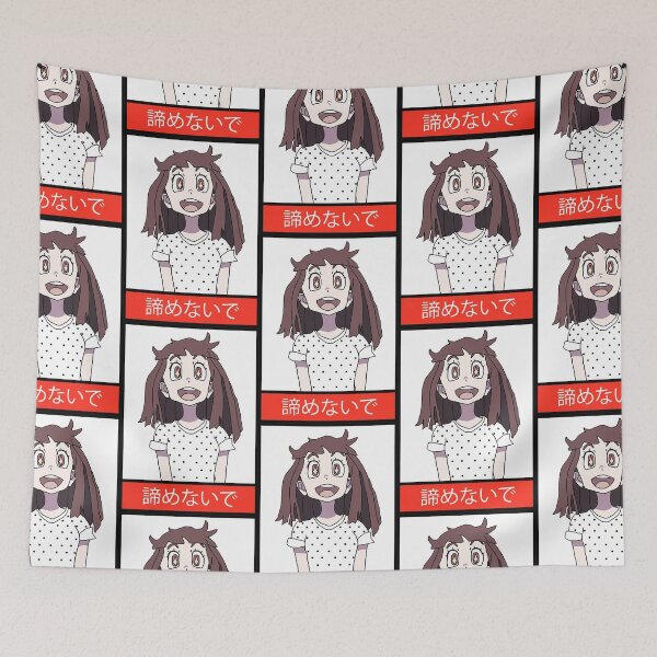Item preview, Atsuko "Akko" Kagari (Big Never Give Up) Polka Dot Shirt designed and sold by JayCee3313.