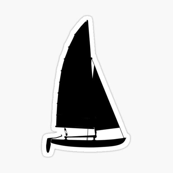 Hobie Cat Sailboat Sticker