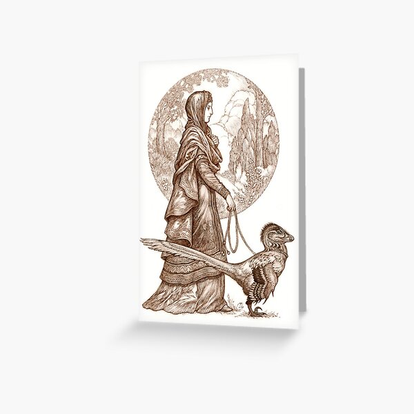 Joveta and Isambart Greeting Card