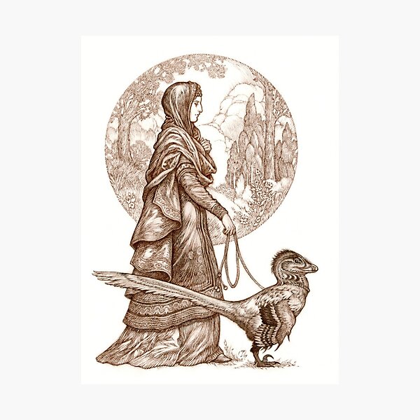 Joveta and Isambart Photographic Print