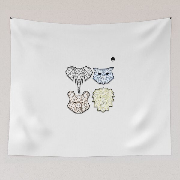 Item preview, Geometric Animals designed and sold by Alyasa-GK.