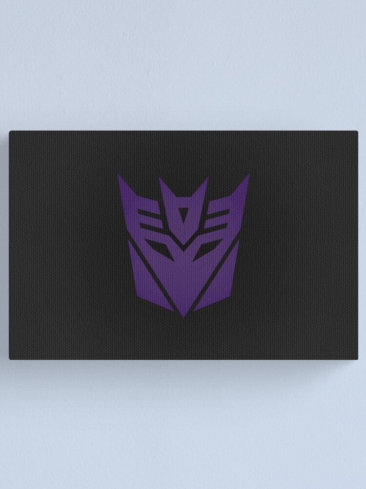 Alternate view of Decepticons Logo Canvas Print