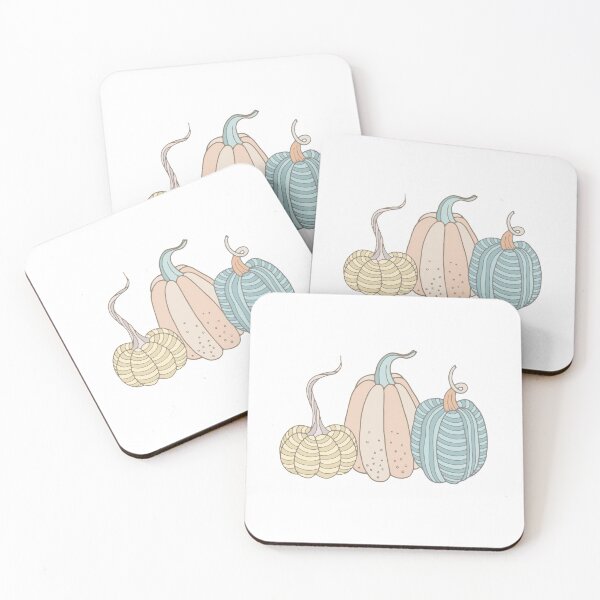 Item preview, Watercolor pastel  Pumpkins Gourds Fall Autumn Farm  designed and sold by funnytshirtemp.