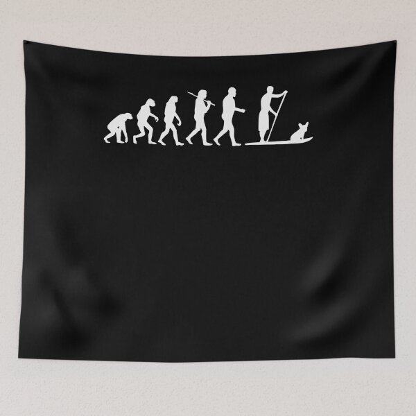 Item preview, Stand Up Paddle Board Evolution Frenchie Dog designed and sold by playloud.