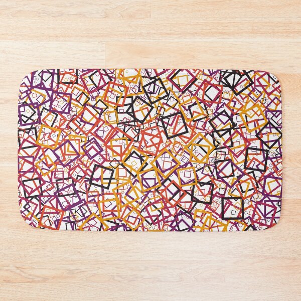 Item preview, Abstract Generative Art color distributed donut squares polygons background illustration designed and sold by IuriiVlasenko.