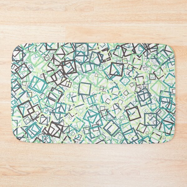 Item preview, Abstract Generative Art color distributed donut squares polygons background illustration designed and sold by IuriiVlasenko.