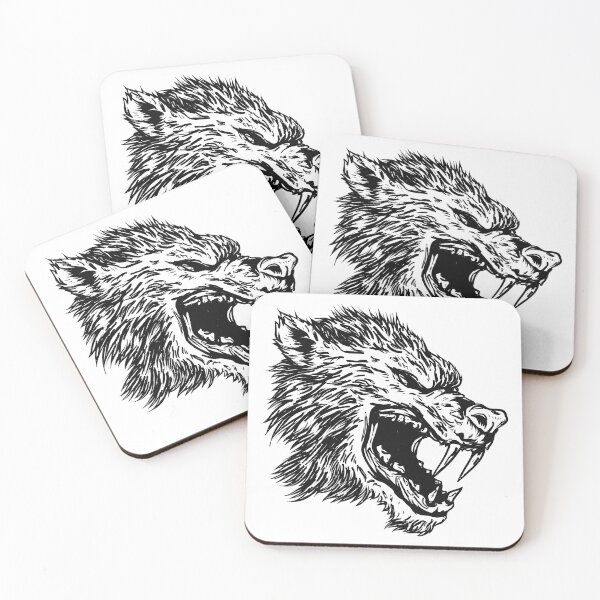 Item preview, Head with tusks,line art on designed and sold by Marcu Ioachim.