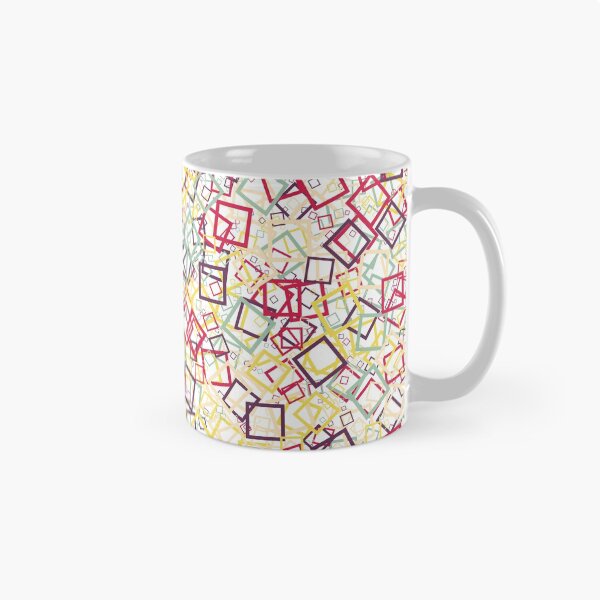 Item preview, Abstract Generative Art color distributed donut squares polygons background illustration designed and sold by IuriiVlasenko.