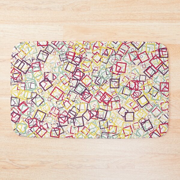 Item preview, Abstract Generative Art color distributed donut squares polygons background illustration designed and sold by IuriiVlasenko.