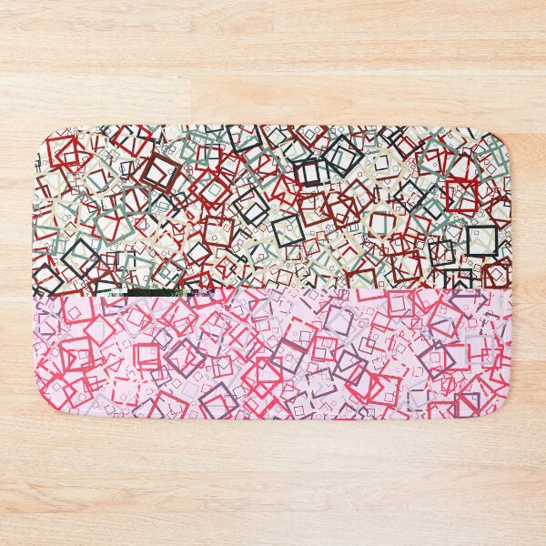 Item preview, Abstract Generative Art color distributed donut squares polygons background illustration designed and sold by IuriiVlasenko.