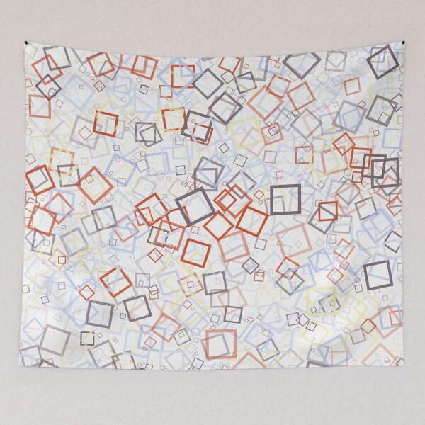 Item preview, Abstract Generative Art color distributed donut squares polygons background illustration designed and sold by IuriiVlasenko.