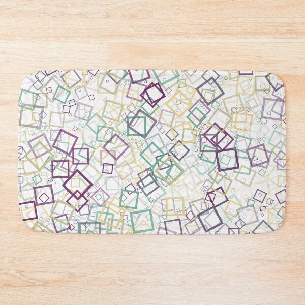 Item preview, Abstract Generative Art color distributed donut squares polygons background illustration designed and sold by IuriiVlasenko.