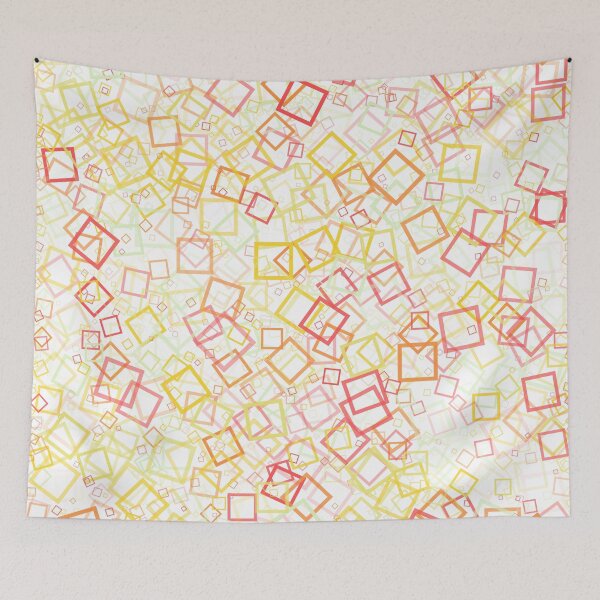 Item preview, Abstract Generative Art color distributed donut squares polygons background illustration designed and sold by IuriiVlasenko.