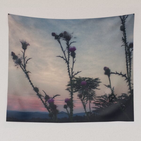 Item preview, Hazy Thistles designed and sold by The Rage Garden.