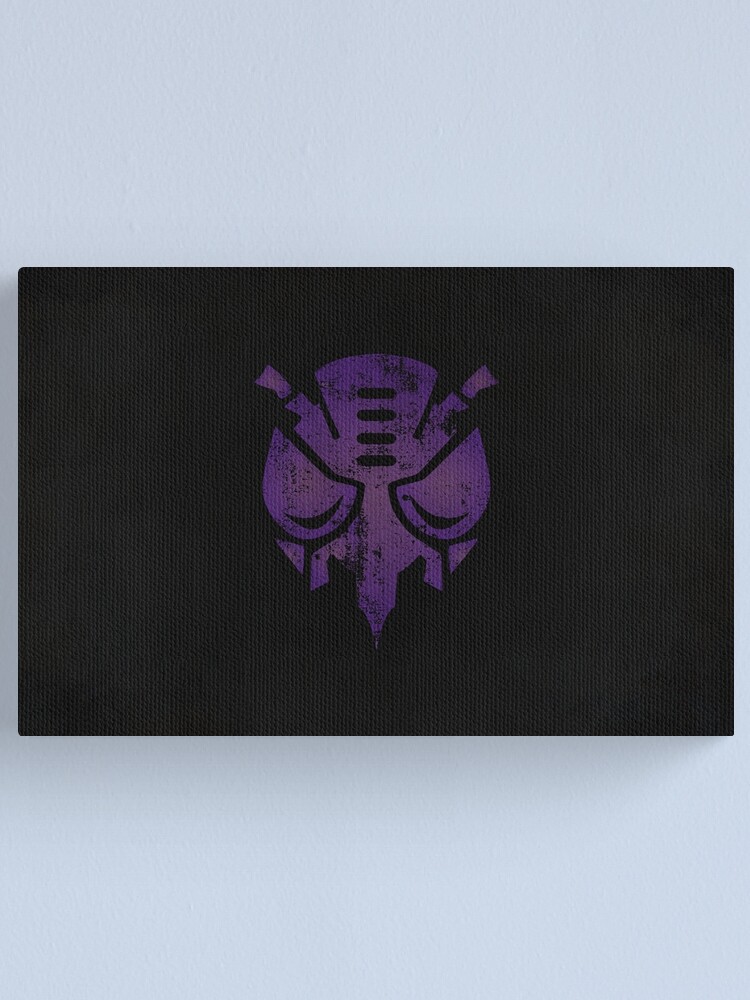 Alternate view of Predacons Logo · Distressed Canvas Print