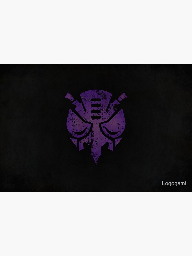 Thumbnail 3 of 3, Canvas Print, Predacons Logo · Distressed designed and sold by Logogami.