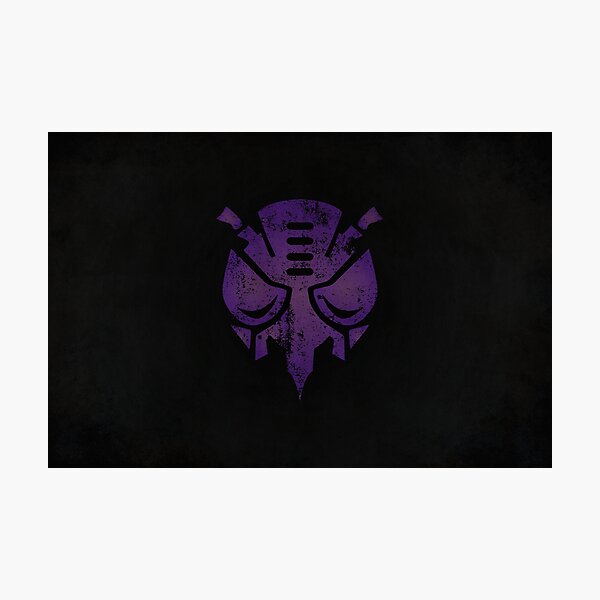 Predacons Logo · Distressed Photographic Print