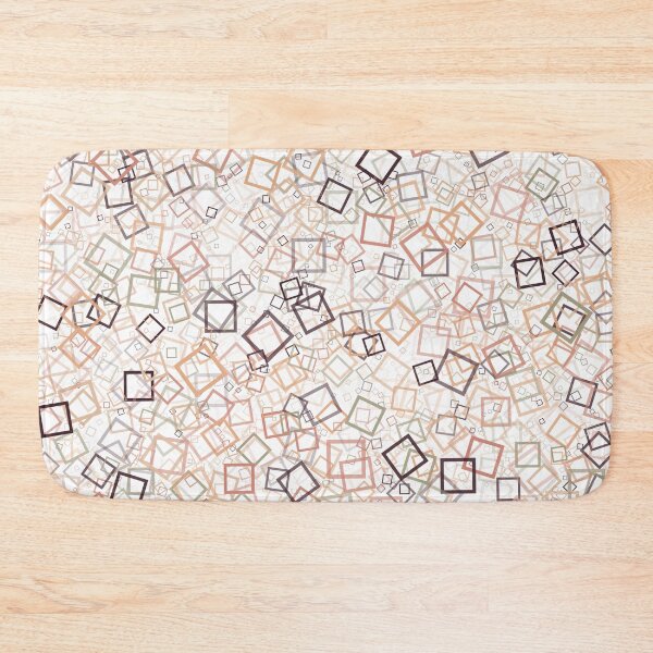 Item preview, Abstract Generative Art color distributed donut squares polygons background illustration designed and sold by IuriiVlasenko.