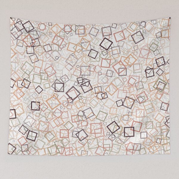 Item preview, Abstract Generative Art color distributed donut squares polygons background illustration designed and sold by IuriiVlasenko.