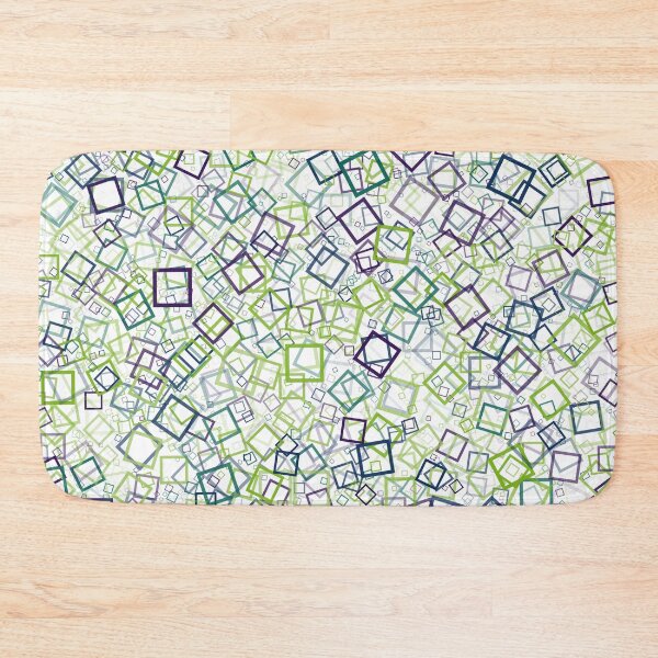 Item preview, Abstract Generative Art color distributed donut squares polygons background illustration designed and sold by IuriiVlasenko.