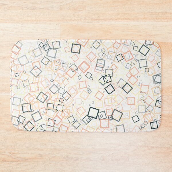 Item preview, Abstract Generative Art color distributed donut squares polygons background illustration designed and sold by IuriiVlasenko.