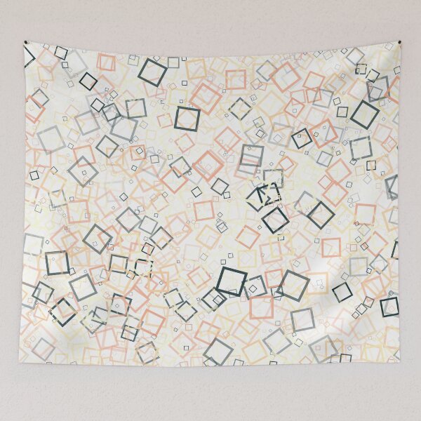 Item preview, Abstract Generative Art color distributed donut squares polygons background illustration designed and sold by IuriiVlasenko.