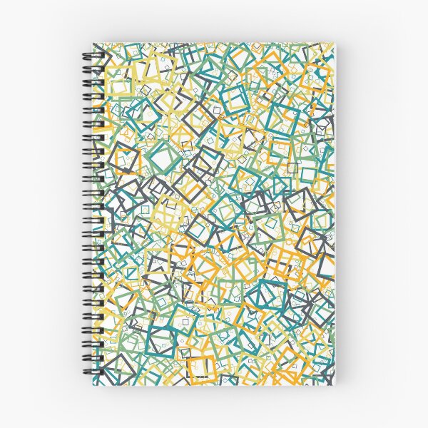 Item preview, Abstract Generative Art color distributed donut squares polygons background illustration designed and sold by IuriiVlasenko.