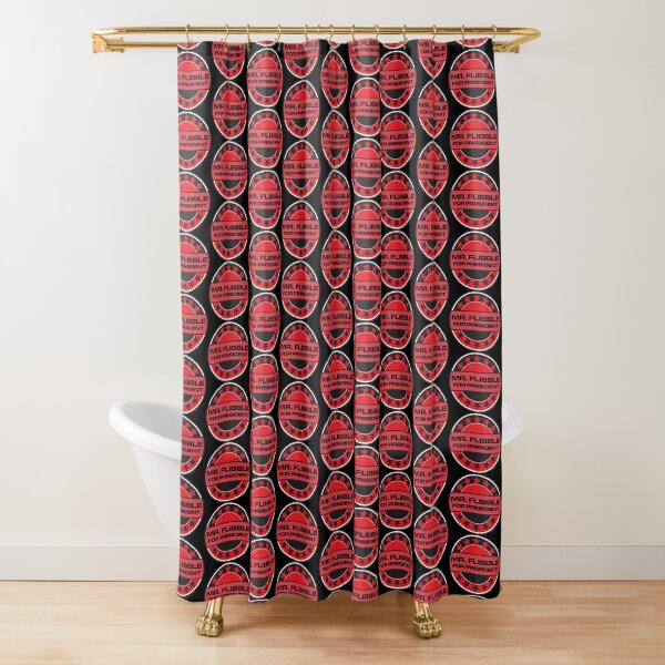 Mr Flibble For President Shower Curtain