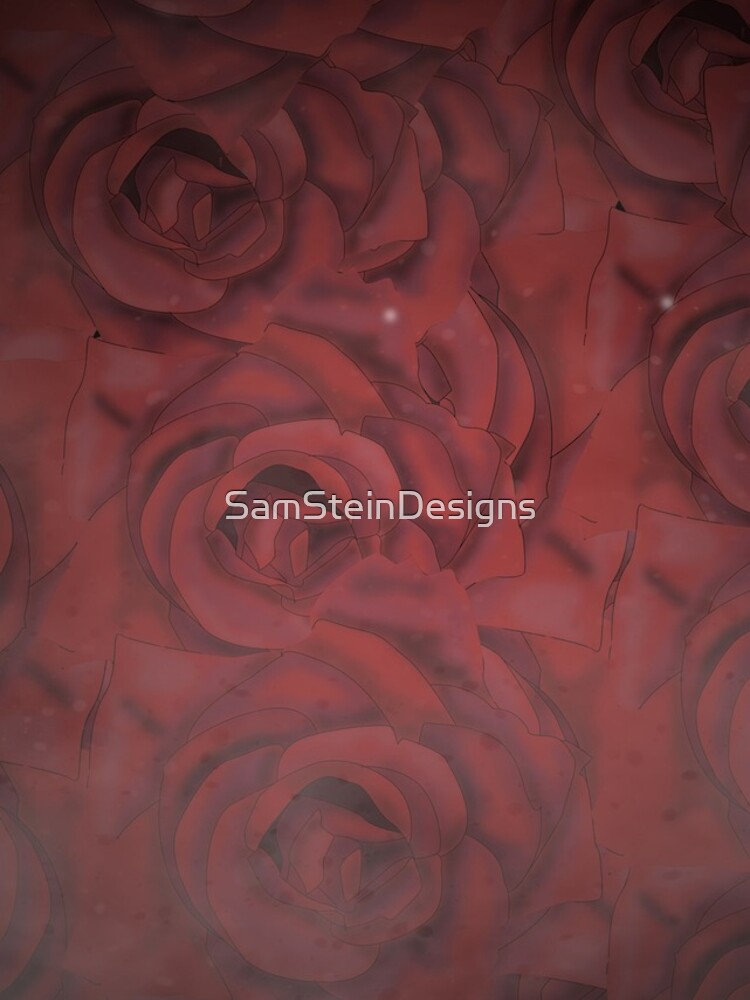 Thumbnail 4 of 4, Samsung Galaxy Phone Case, Gothic Roses designed and sold by SamSteinDesigns.