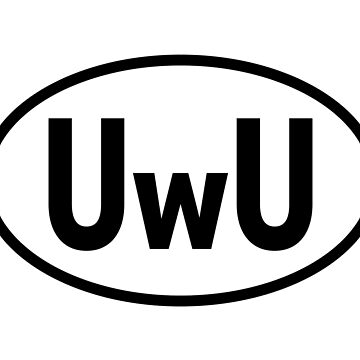 Vorschaubild zum Design UwU-Landauto-Oval von throwabae