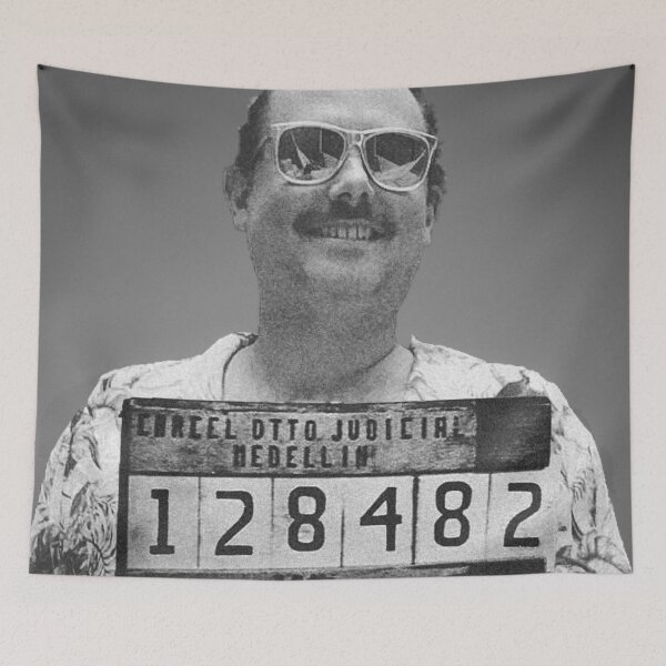 Item preview, Pablo Escobar Mugshot designed and sold by weavernap.