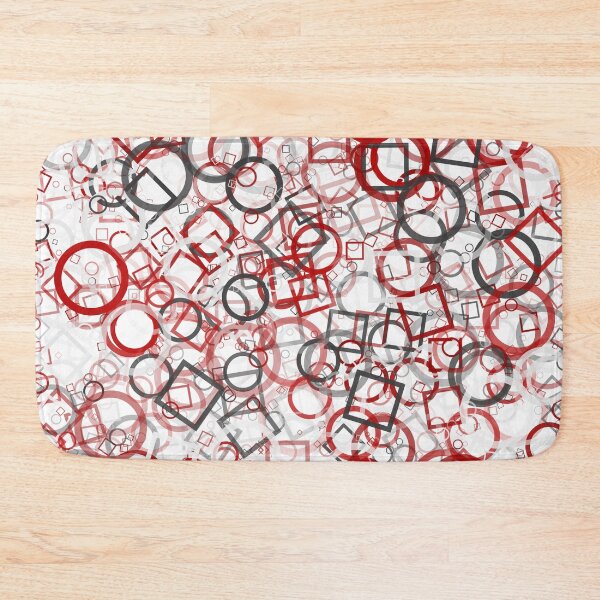Item preview, Abstract Generative Art color distributed donut figures background illustration designed and sold by IuriiVlasenko.