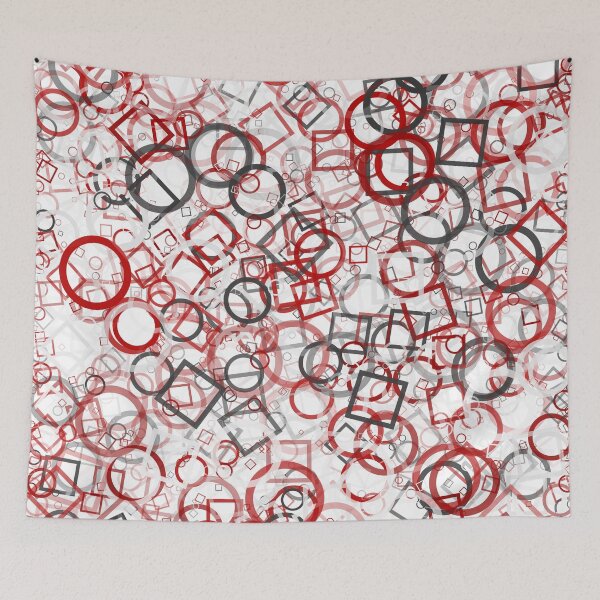 Item preview, Abstract Generative Art color distributed donut figures background illustration designed and sold by IuriiVlasenko.