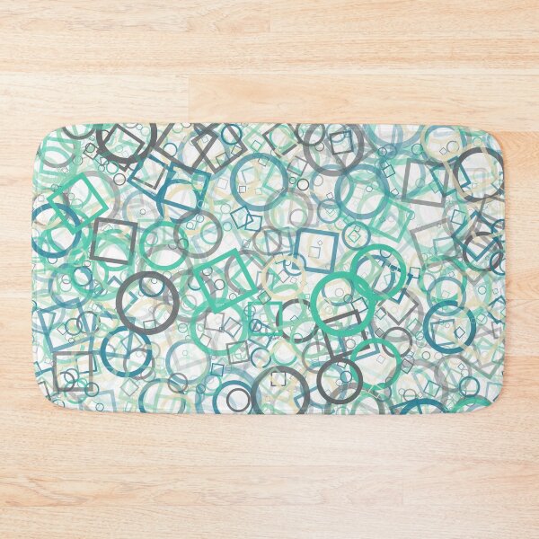 Item preview, Abstract Generative Art color distributed donut figures background illustration designed and sold by IuriiVlasenko.