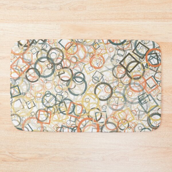 Item preview, Abstract Generative Art color distributed donut figures background illustration designed and sold by IuriiVlasenko.