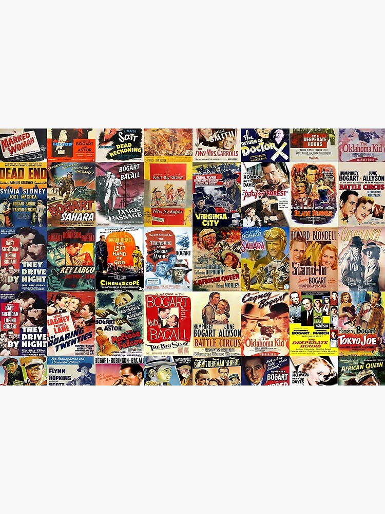 Humphrey Bogart Movie Posters by Montage-Madness