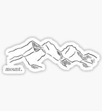 Mountain Sticker