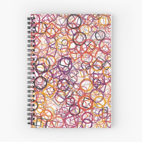 Item preview, Abstract Generative Art color distributed donut figures background illustration designed and sold by IuriiVlasenko.