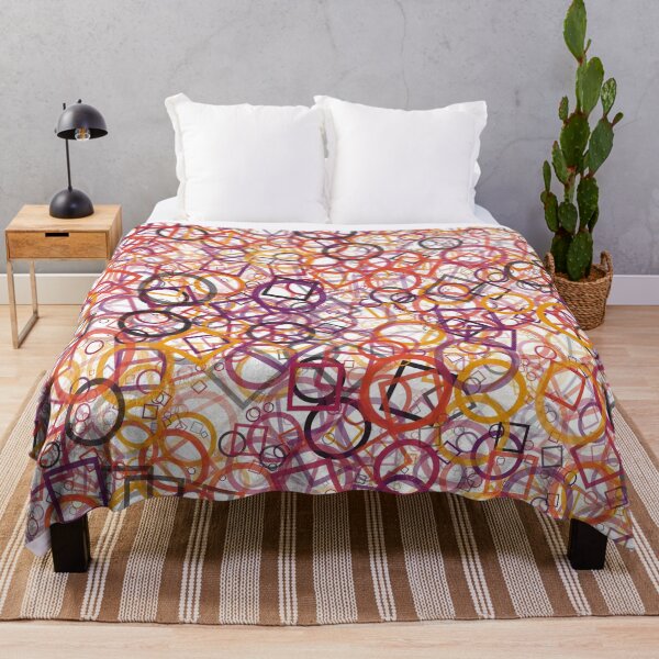 Item preview, Abstract Generative Art color distributed donut figures background illustration designed and sold by IuriiVlasenko.