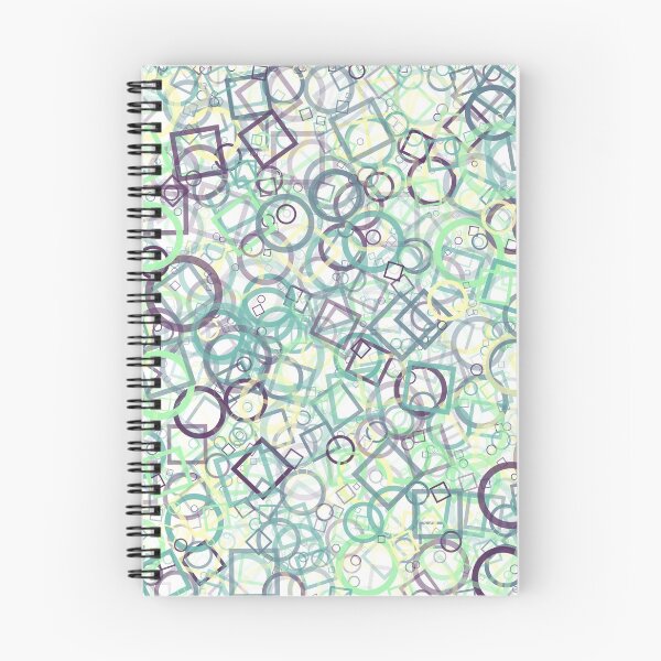 Item preview, Abstract Generative Art color distributed donut figures background illustration designed and sold by IuriiVlasenko.