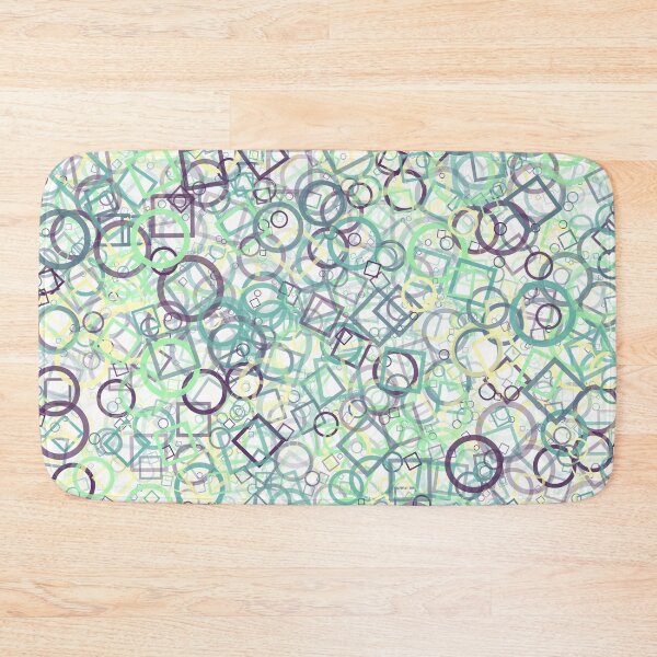 Item preview, Abstract Generative Art color distributed donut figures background illustration designed and sold by IuriiVlasenko.