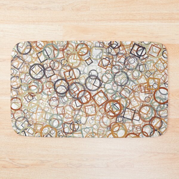 Item preview, Abstract Generative Art color distributed donut figures background illustration designed and sold by IuriiVlasenko.