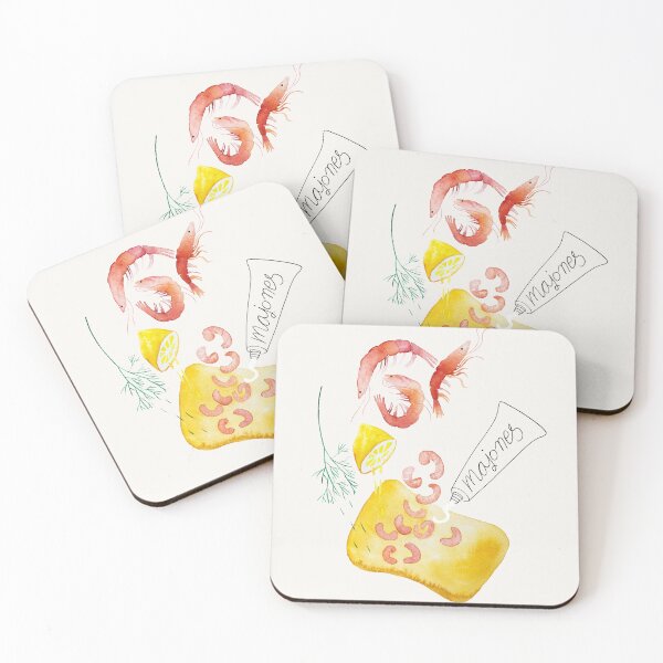 Item preview, Norway summer recipe shrimp designed and sold by Scandi Shop .