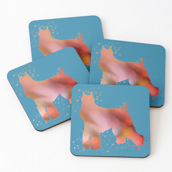Item preview, Miniature Schnauzer Watercolor Silhouette Light designed and sold by PawsitiveGifts.