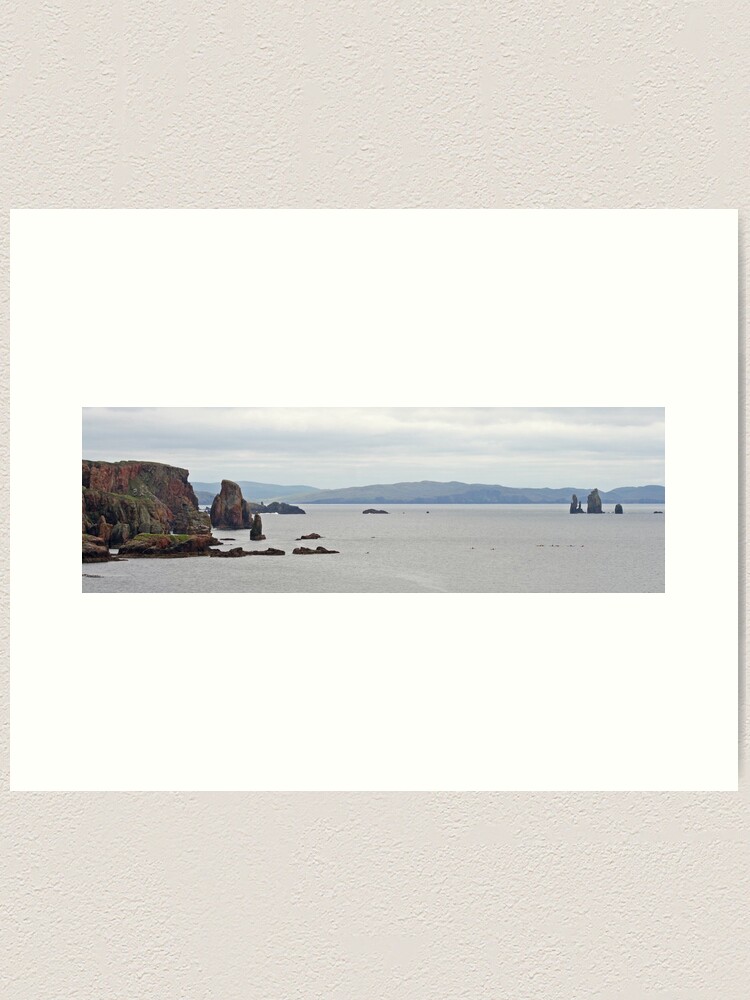 Alternate view of Eshaness panorama Art Print