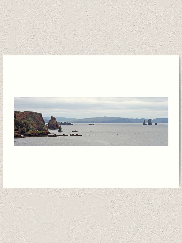 Alternate view of Eshaness panorama Art Print