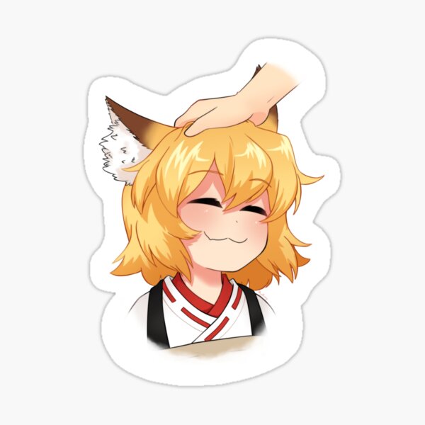 Senko-san scared | Sticker