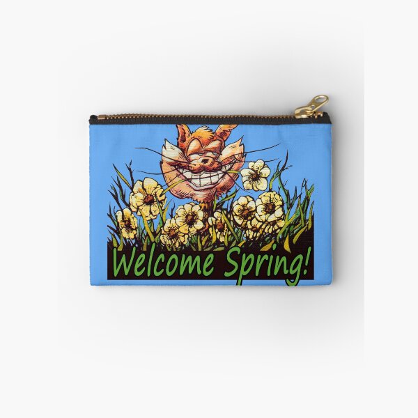 Item preview, Welcome Spring - Daisy Cat in the Flowers designed and sold by Rick Paller.